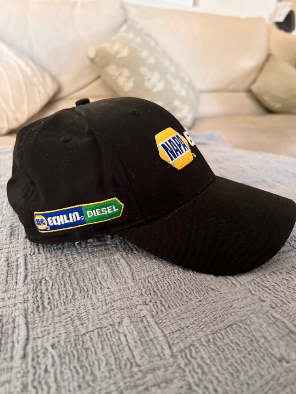 NAPA Black Embroidered Logo Baseball Cap - Men’s Hat